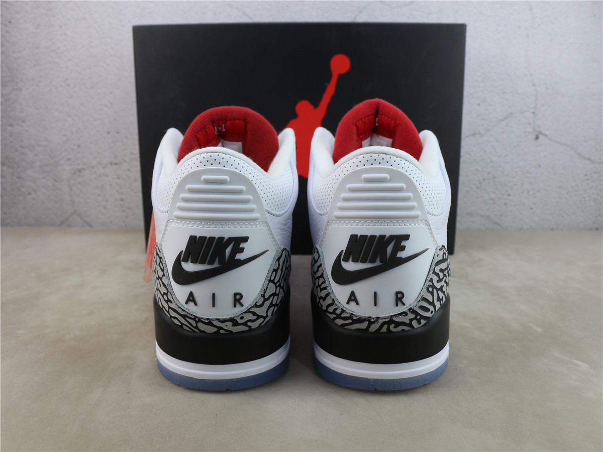 Air Jordan 3 Retro Free Throw Line White Cement 923096-101